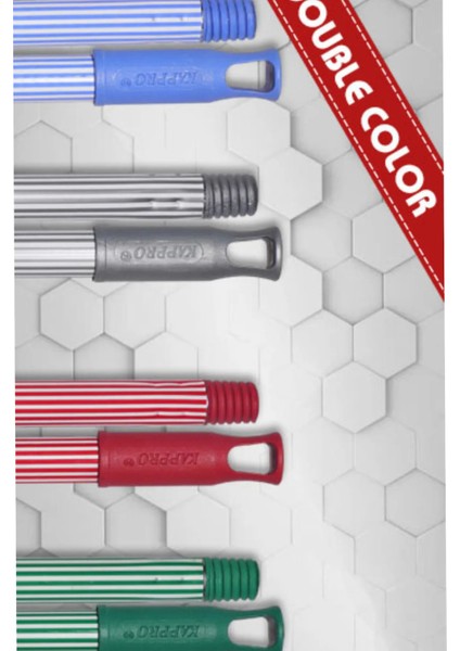 Kappro Metal Mavi Fırça-Çekpas Sapı 120 cm