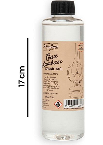 Gaz Lambası/kandil Yağı - 250 Ml/asortı