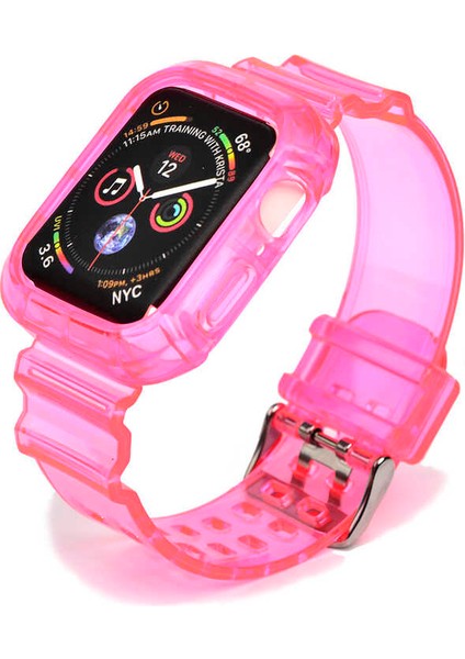 Watch 44MM Krd-27 Uyumlu Kordon Zore - Sarı