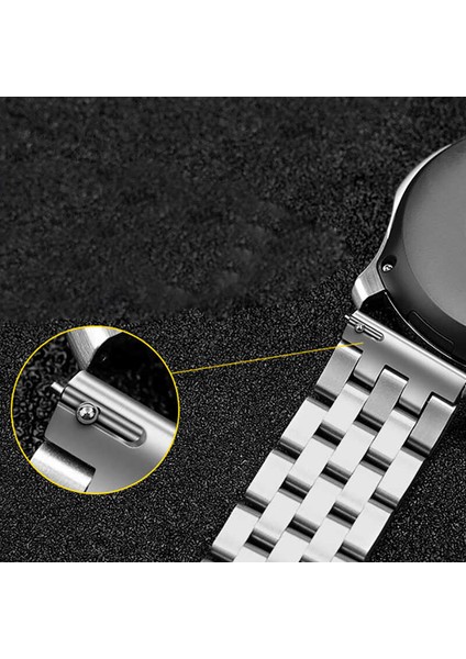 Huawei Watch Gt 3 42MM Uyumlu Krd-20 Metal Kordon Zore - Siyah