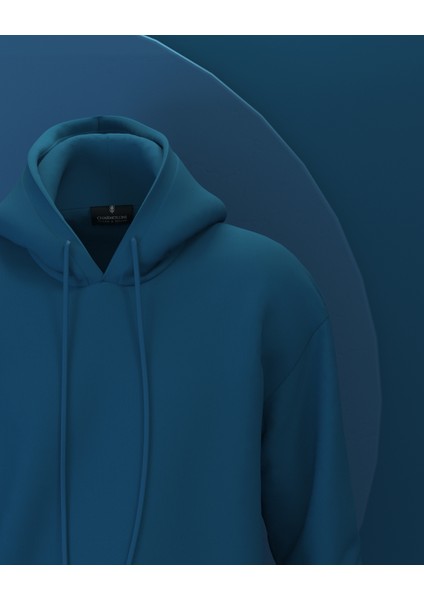 Petrol Mavisi Unısex Sweatshirt