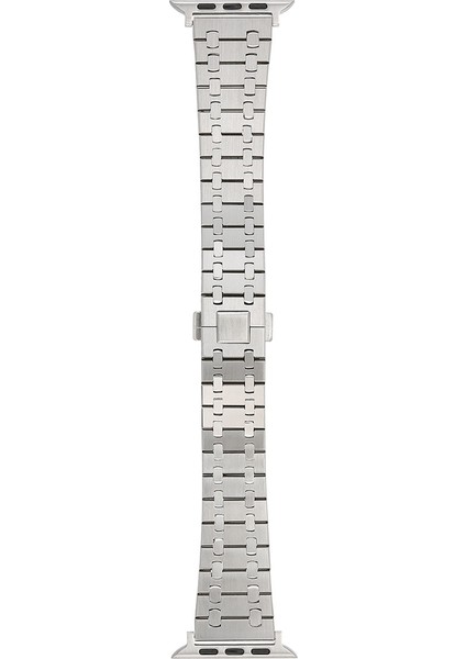 Watch 7 41MM Uyumlu Krd-83 Metal Kordon Zore - Siyah
