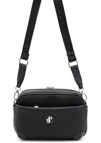 Siyah - Siyah SP1094 Kadın Çapraz Çanta