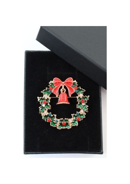 Noel Baba Çan Broş. Yılbaşı Çelenk Broş. Yılbaşı Çan Broş. Kadın Broş. Erkek Broş. Broş. Unisex fiyatları