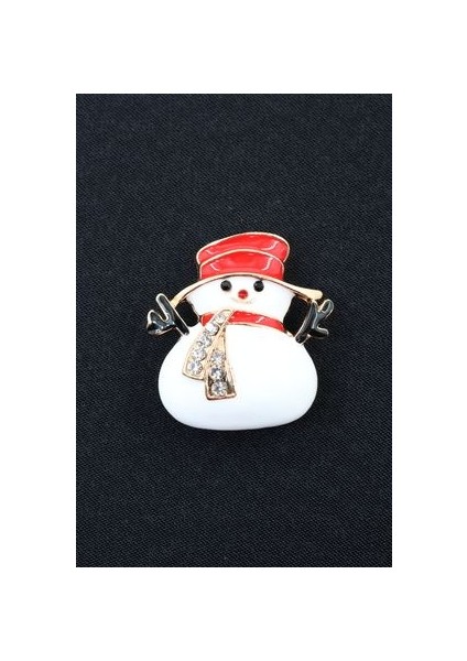 Kar Adam Broş. Taşlı Kardan Adam Broş. Yaka Iğnesi Broş. Kadın Broş. Erkek Broş. Broş. Unisex modelleri