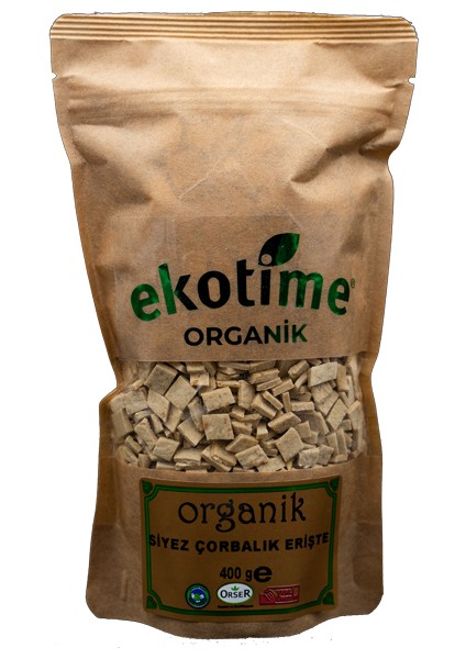 Organik Siyez Buğday Çorbalık Erişte 400 gr