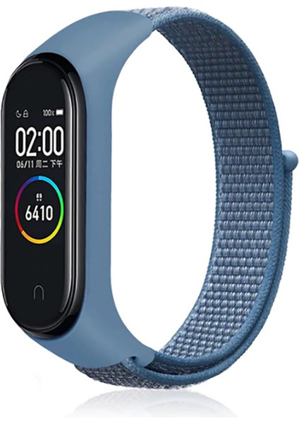 Xiaomi Mi Band 6 Uyumlu Krd-03 Hasır Kordon Zore - No2