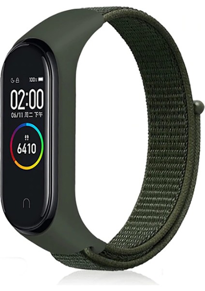 Xiaomi Mi Band 6 Uyumlu Krd-03 Hasır Kordon Zore - No2