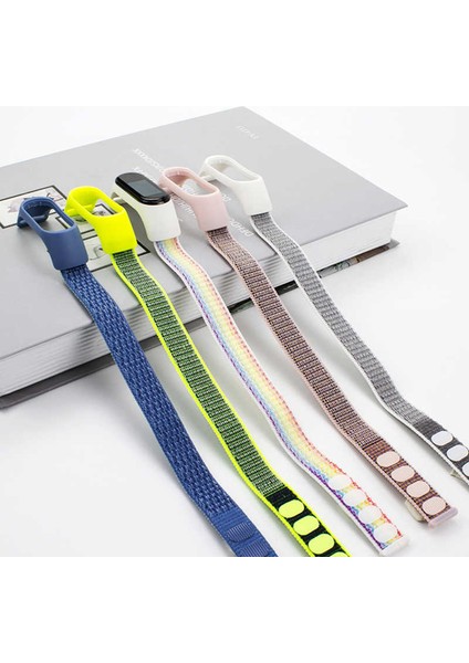 Xiaomi Mi Band 6 Uyumlu Krd-03 Hasır Kordon Zore - No2