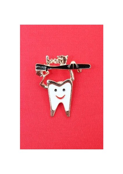 Diş Broş. Yaka Iğnesi Diş Broş. Kadın Broş. Erkek Broş. Broş. Unisex