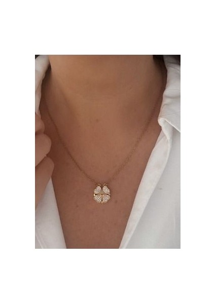 Yonca - Kalp Çelik Kolye fiyatları