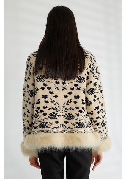 Taş Kürk Detaylı Hırka fırsatları