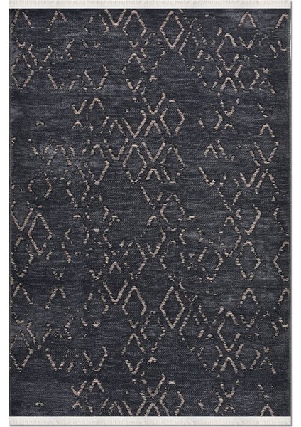 8330 Asil Kahve Modern Kilim - Antrasit - 200 x 290 cm