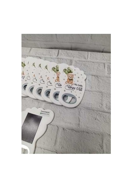 25 Adet Ayak Magnet Açacak Yeni Doğan, Doğum Günü, Sünnet, Nişan, Söz, Düğün Hediyelik