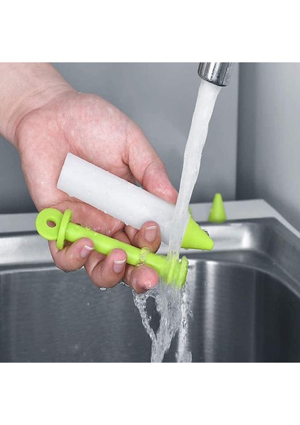 Yeşil Stil Kek Dekorasyon Aracı 4 Memeleri ile Çerez Buzlanma G Şırınga Silikon Gıda Yazma Kalem Tatlı Dıy Çikolata Kremalı Pasta (Yurt Dışından) indirimleri