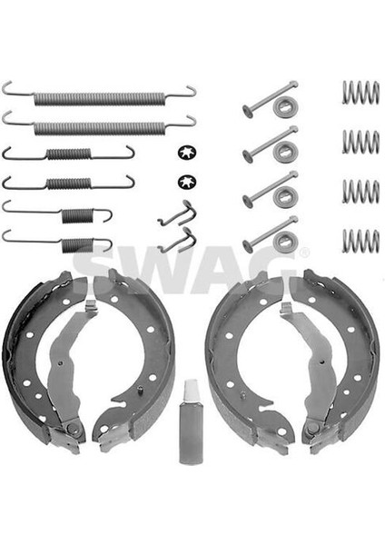 20930594 Arka Fren Balatası Pabuç Bmw E36 M40 M43 Yaylı Set 34211160504