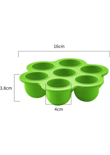 Sarı Stil Sıcak 7 Kavite Silikon Mini Buz Pops Kalıp Dondurma Topu Makinesi Popsicles Kalıpları Bebek Diy Gıda Takviyesi Aracı Kalıpları De Silicona (Yurt Dışından)
