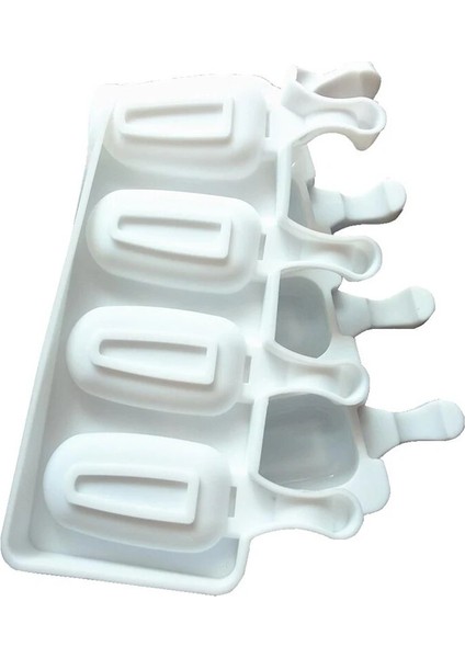 4 Büyük Stil Cell Magnum Silikon Kalıp Silikon Dondurma Kalıbı Popsicle Kalıpları Dıy Dondurma Kalıbı Buz Pop Maker Kalıp Çubuklarla (Yurt Dışından)