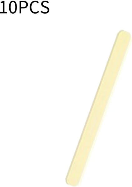 10 Adet Sarı Stil Cakesicle Çubuk Akrilik Kek Topper Altın Ayna Dondurma Çubuğu Düğün Cupcake Topper Doğum Günü Partisi Pasta Süslemeleri Için (Yurt Dışından)