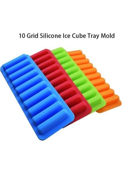 Kırmızı Stil Yaratıcı Silikon Buz Küpü Tepsi Kalıp Parmak 10 Izgara Çikolata Kalıp Tepsisi Su Şişesi Dondurma Puding Makinesi Kalıp Bar Kitche (Yurt Dışından) fiyatları