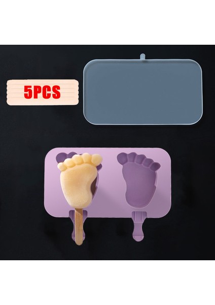 I0001-1 Stili Silikon Dondurma Kalıp Hayvan Şekli Jöle Buz Hokeyi Makinesi Dıy Gıda Takviyesi Aracı Dondurma Çubuğu Yaz Sıcak Satış (Yurt Dışından)