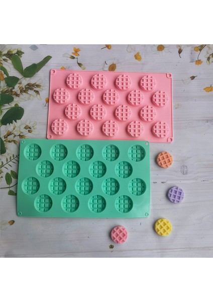 Pembe Tarzı 18 Kaviteler Kek Kalıbı Pasta Dekorasyon Waffle Pişirme Tepsisi Muffin Silikon Kalıp Tatlı Jöle Puding Sabun Mutfak Pişirme Aracı (Yurt Dışından) modelleri