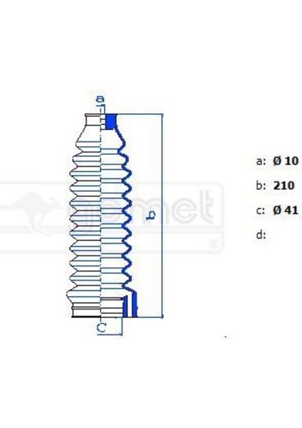 9060B Direksiyon Körüğü Caddy Iı 95 Golf I-Iı-Iıı-Iv 74-Passat 80-Polo 94-Ibiza 93-2koruk+4kelepçe 1H0422831B
