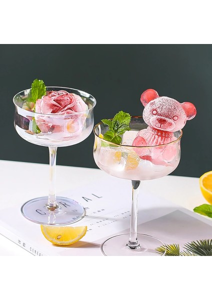 Büyük Gül Tarzı 3D Ayı Gül Silikon Buz Kalıbı Viski Kokteyl Şarap Soğuk Aracı Kahve Içecek Dondurma Dekorasyon Kalıp Buz Küpü Tepsisi (Yurt Dışından) fırsatları