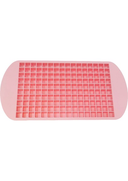Pembe Tarzı 160 Izgaralar Silikon Buz Küpü Kalıp Dondurulmuş Mini Gıda Sınıfı Buz Kalıbı Meyve Üreticisi Bar Parti Puding Aracı Mutfak Aksesuarları (Yurt Dışından)