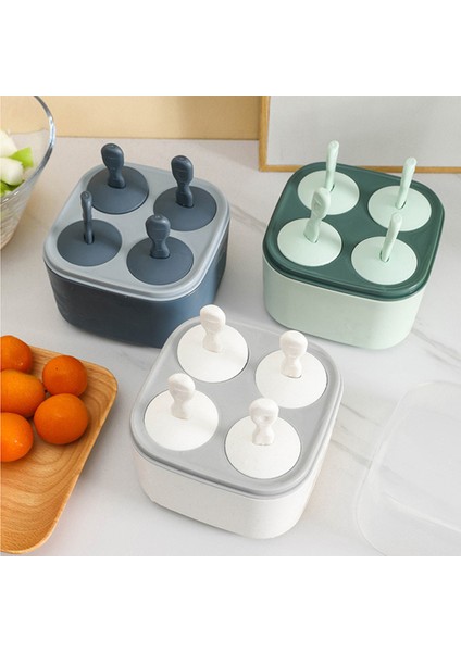 No.2 Tarzı Ev Yapımı Popsicle Kalıpları Yeniden Kullanılabilir Kolay Bırakılan Buz Pop Kalıp Sopa ile Ev Dıy Dondurma Kalıp Mutfak Dondurma Araçları (Yurt Dışından)