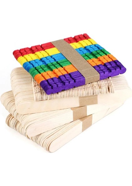 18X1CM Tarzı Çok Ahşap El Sanatları Dondurma Çubukları Pop Dondurma Çubukları Doğal Ahşap Kek Araçları Dıy Çocuklar Işi Sanat El Sanatları Oyuncaklar Buz Kalıbı (Yurt Dışından)
