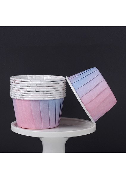 S Tarzı Kek Kalıp Pişirme Muffin Kalıbı Kek Araçları Mini Kağıt Bardaklar Fırın Pasta Kalıpları Malzemeleri Kalıpları Bakeware Aksesuarları (Yurt Dışından)