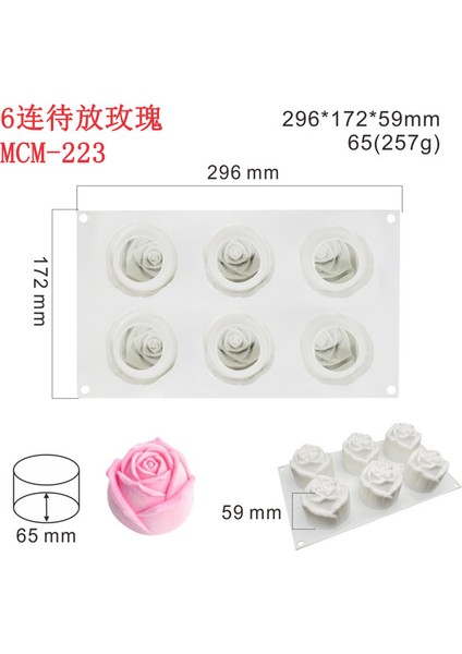 No.1 Stili 3D Çiçek Fondan Kalıp Cupcake Jöle Şeker Çikolata Dekorasyon Pişirme Aracı Kalıpları Bloom Gül Silikon Kek Kalıbı (Yurt Dışından) indirimleri