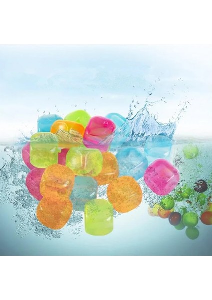 B Tarzı 2018 Sıcak Yeniden Kullanılabilir Çok Renkli Buz Küpü Fiziksel Soğutma Araçları Şekilli Buz Küpleri Plastik Parti Aracı Dondurma Araçları (Yurt Dışından)