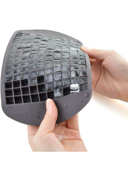 Şeffaf Stil 160 Izgara Silikon Buz Kalıbı Mini Kare Ezilmiş Küçük Buz Küpü Makinesi Silika Jel Kalıp Kalıp Mutfak Alet Bar Aksesuarları Araçları (Yurt Dışından) indirimleri