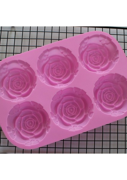 Mavi Stil Kek Mus Kalıp Gül Çiçek Krizantem Silikon Fırın Tepsisi Buz Küpü Tepsi Çikolata Şeker Jöle Buz Küpü Muffin El Yapımı Sabun (Yurt Dışından) fiyatları
