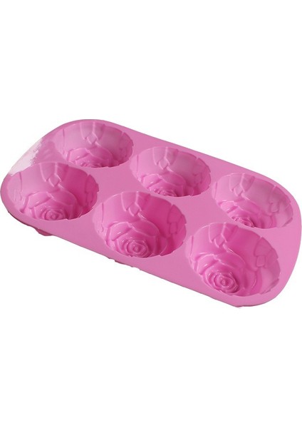 Mavi Stil Kek Mus Kalıp Gül Çiçek Krizantem Silikon Fırın Tepsisi Buz Küpü Tepsi Çikolata Şeker Jöle Buz Küpü Muffin El Yapımı Sabun (Yurt Dışından) indirimleri