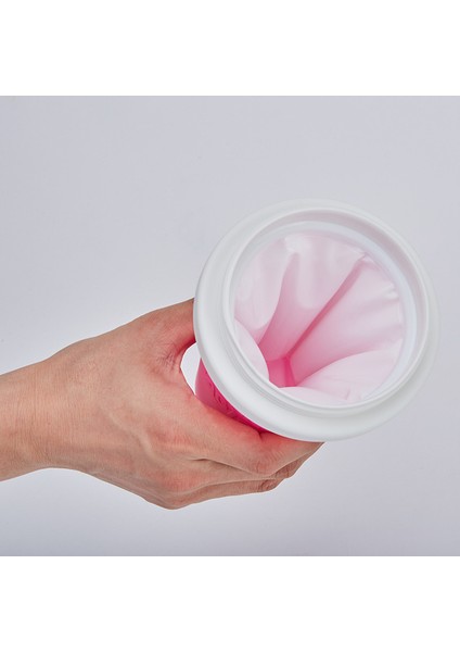 Yeşil Stil Silikon Hızlı Slushy Yapımcısı Bardak Dondurma Yapma Makinesi Fincan Dıy Ev Yapımı Dayanıklı Sıkma Hızlı Soğutma Fincan Milkshake Şişesi Smoothie Fincan (Yurt Dışından)