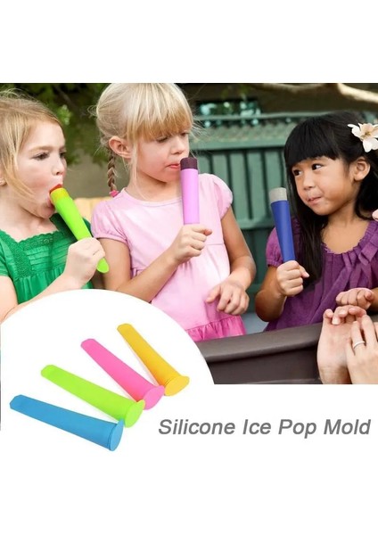 5 Adet Silikon Push Up Dondurma Jöle Lolly Pop Maker Popsicle Kalıp Kalıp Dıy Bpa Ücretsiz (Yurt Dışından) fiyatları
