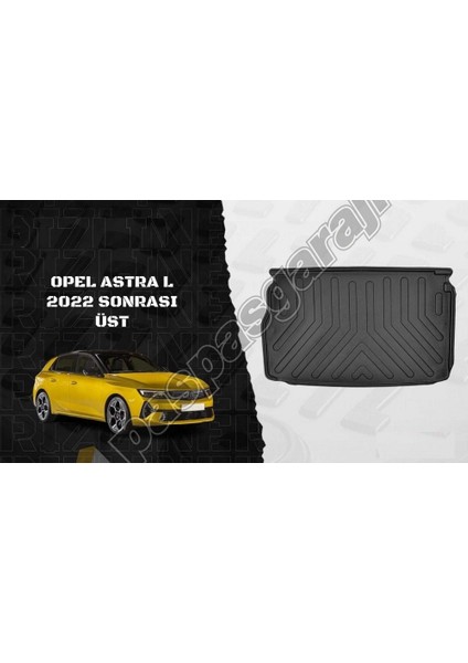 Yeni Opel Astra L 2022- Sonrası Üst Bagaj Havuzu