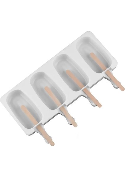 Ben Stil Silikon Popsicle Kalıp Dondurma Kalıbı Yaz Dıy Ev Yapımı Buz Küpü Tepsi Buz Pop Blok Dondurucu Meyve Suyu Tatlı Makinesi Aracı (Yurt Dışından) indirimleri