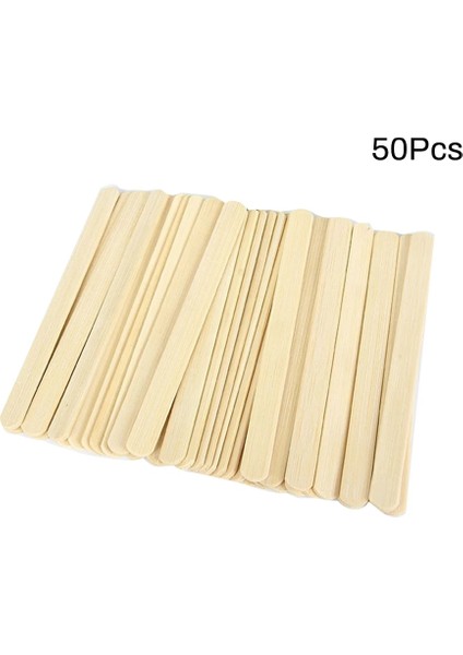 50 Adet Ahşap Çubuk Stili 4-Cavity Pişirme Mini Silikon Dondurma Kalıpları Popsicle Kalıpları Kek Çikolatalı Cakesicle Kalıp Dıy Ice Pops Oval Ev Yapımı Için (Yurt Dışından)