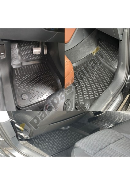 Audi Q7 3D Havuzlu Paspas, 2006-2015