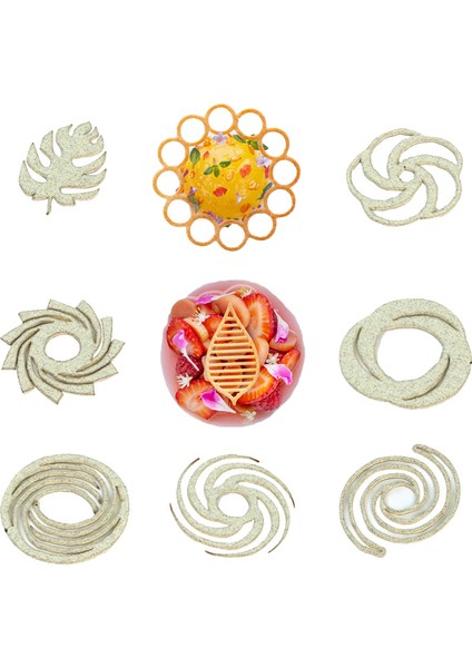 SH0101840 Tarzı Meibum 22 Çeşit Dantel Mat Geometrik Desenler Tasarım Fondan Kalıpları Çikolata Sugarcraft Silikon Kek Kalıpları Tatlı Süslemeleri Ped (Yurt Dışından) fırsatları
