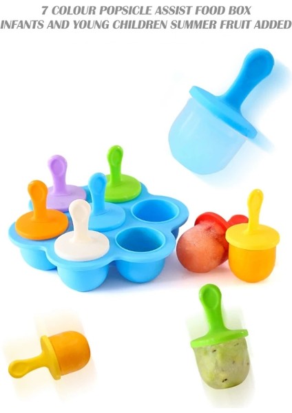 Gül Kırmızı Tarzı S Beden Yeni Silikon Mini Ice Pops Kalıp Dondurma Topu Lolly Maker Popsicle Kalıpları Bebek Dıy Gıda Meyve Shake Dondurma Dondurulmuş Kalıp (Yurt Dışından)