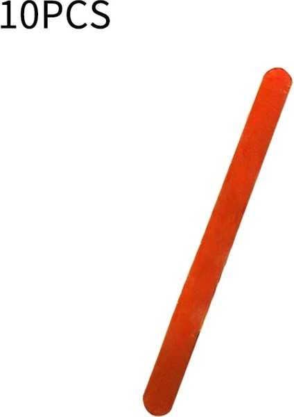 10 Adet Turuncu Tarzı Cakesicle Çubuk Akrilik Kek Topper Altın Ayna Dondurma Çubuğu Düğün Cupcake Topper Doğum Günü Partisi Pasta Süslemeleri Için (Yurt Dışından)