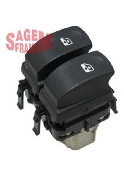 500939 Cam Açma Düğmesi Clio Iıı Ön Sol Beyaz Çiftli 8200214939