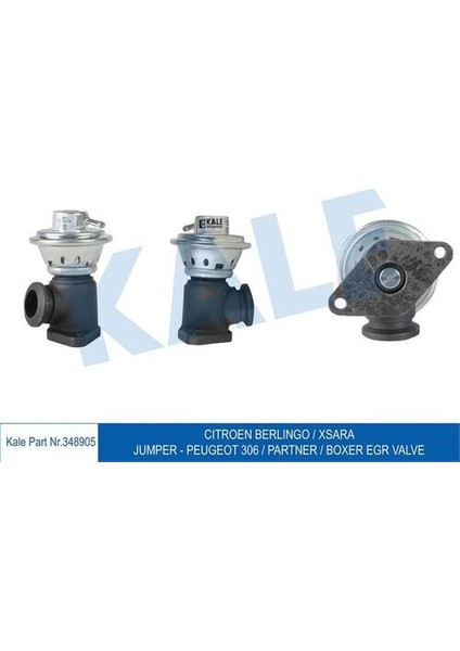 348905 Egr Valfi Partner Berlingo Xsara Jumper P306 Boxer Xud9 1.9 Düz 97-01 1628.CF