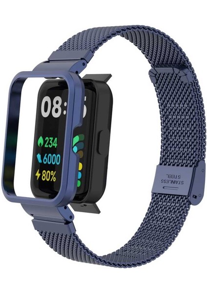 Xiaomi Redmi Watch 2 Lite Uyumlu Krd-66 Metal Kordon Zore - Colorful
