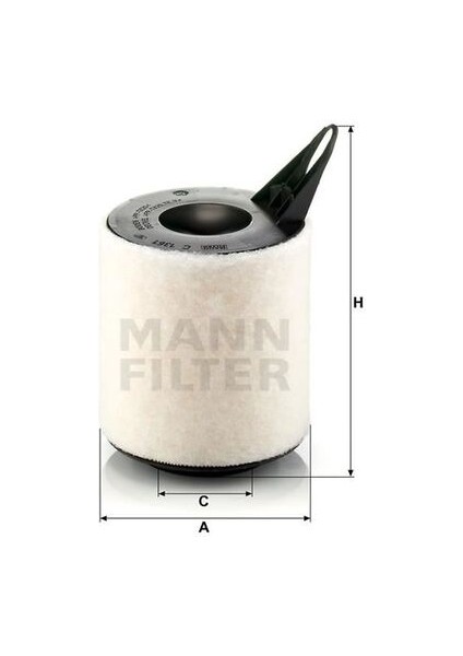 C1361 Hava Filtresi Bmw E81 E82 E87 E88 E90 E92 E83 13717532754